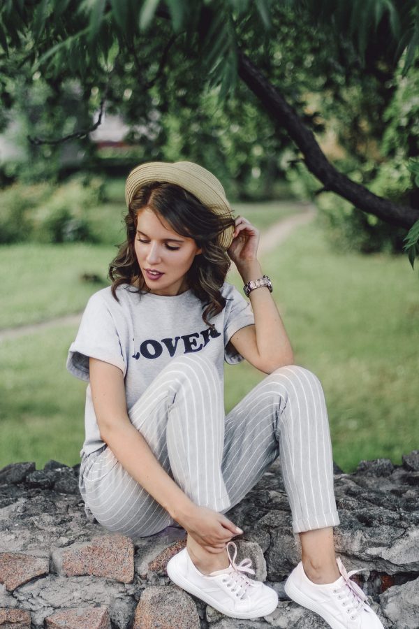 Representative photo for Women's Joggers Avocado with Side Pockets made of Cotton Slim Fit (actual product photo pending)