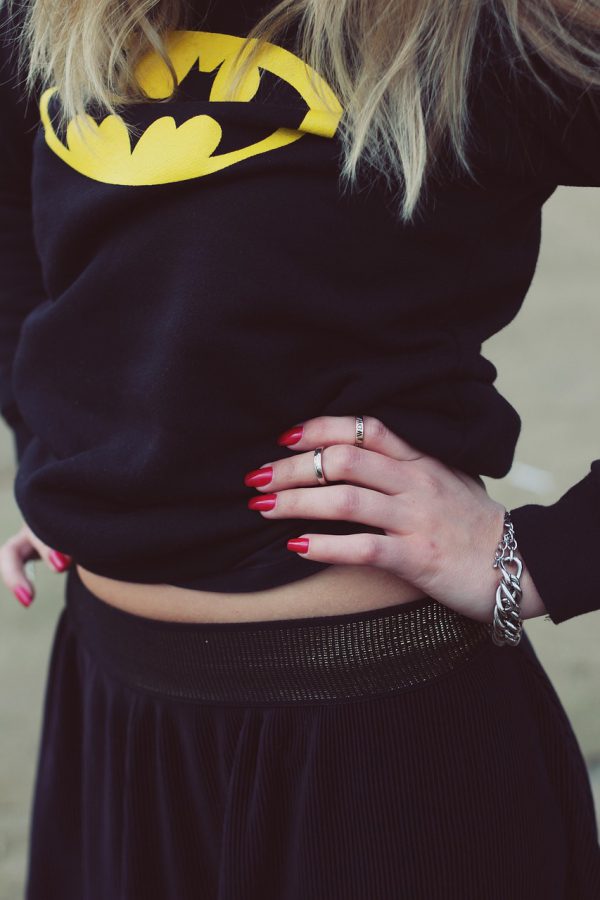 Representative photo for Women's Sweatshirt Pullover Red with Embroidery (actual product photo pending)