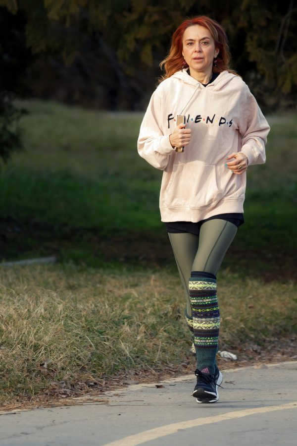 Representative photo for Women's Joggers Grey with Embroidery made of Cotton Slim Fit (actual product photo pending)